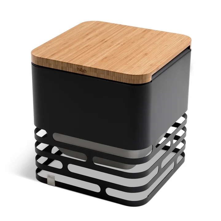Cube Planche de support avec panier à feu de Höfats