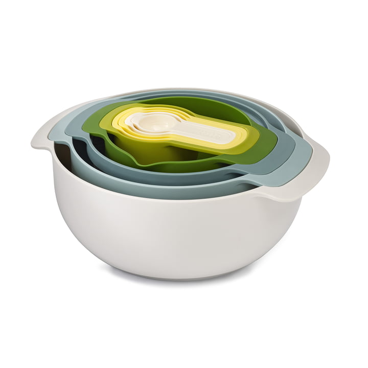 Set de cuisine Nest 9 Plus de Joseph Joseph en opale