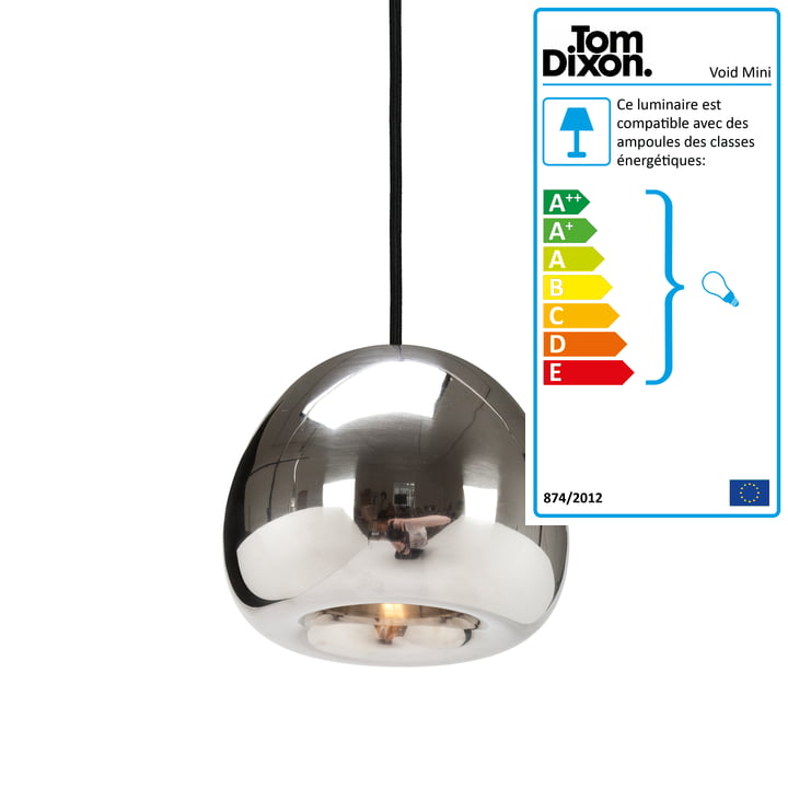 suspension lumineuse void de tom dixon