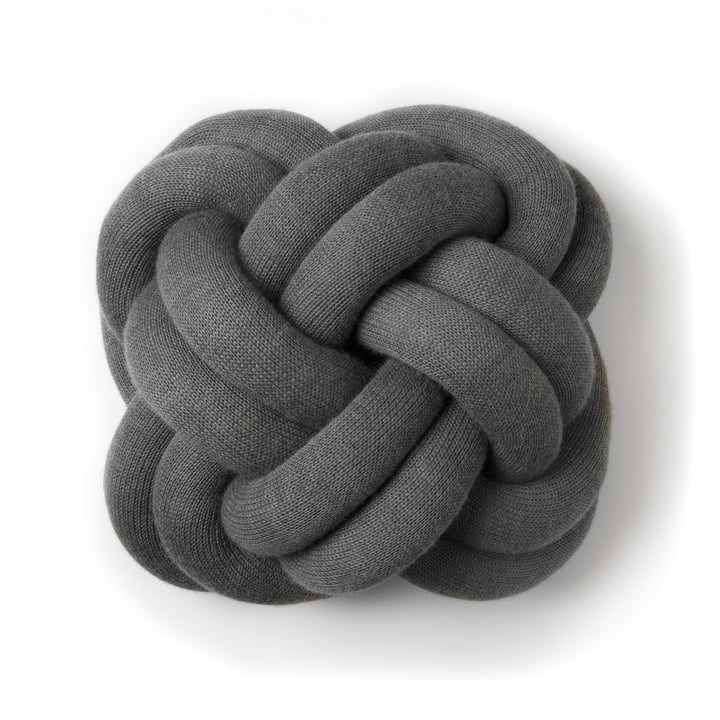 Le Knot Coussin gris de Design House Stockholm