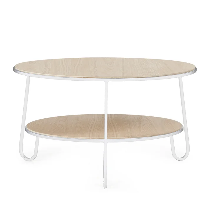 Eugénie Table basse de Hartô en blanc (RAL 9016)