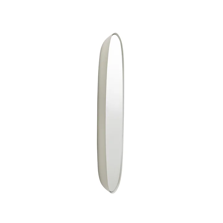Le Framed Mirror , petit en gris / verre clair de Muuto