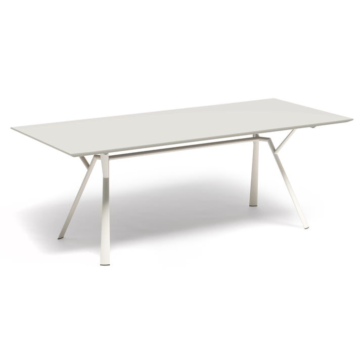 Radice Quadra Table à manger 200 x 90 cm, blanc de Fast