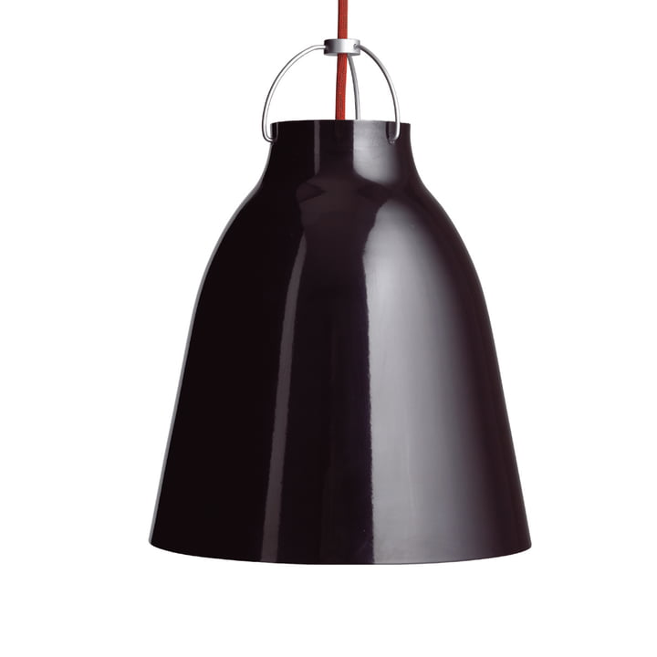 Caravaggio P3 Lampe suspendue de Fritz Hansen en noir brillant