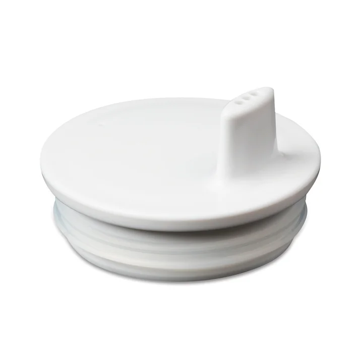 AJ Couvercle de gobelet de Design Letters en blanc