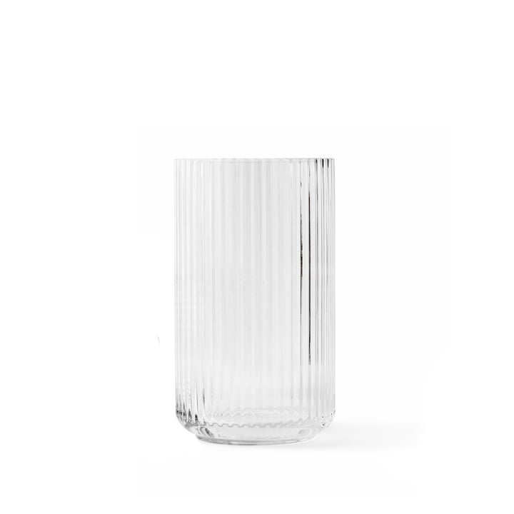 Vase en verre H 12,5 cm de Lyngby Porcelæn en transparent