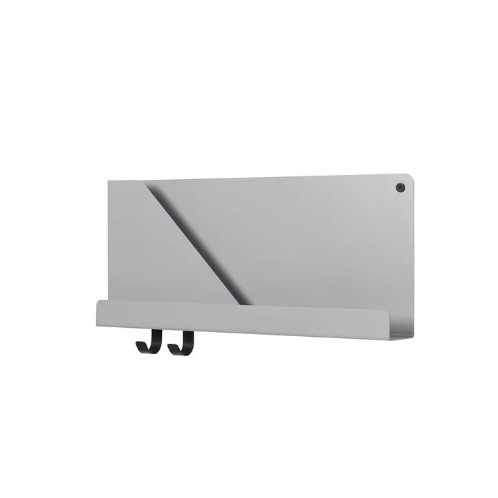 Small Folded Shelve 51 x 22 cm de Muuto en gris