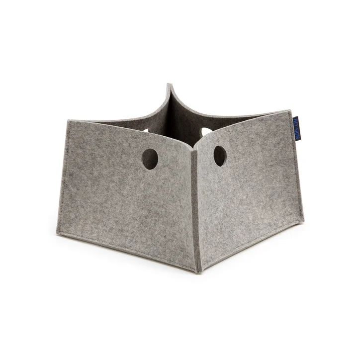 La Big Box de Hey Sign, S en gris clair chiné