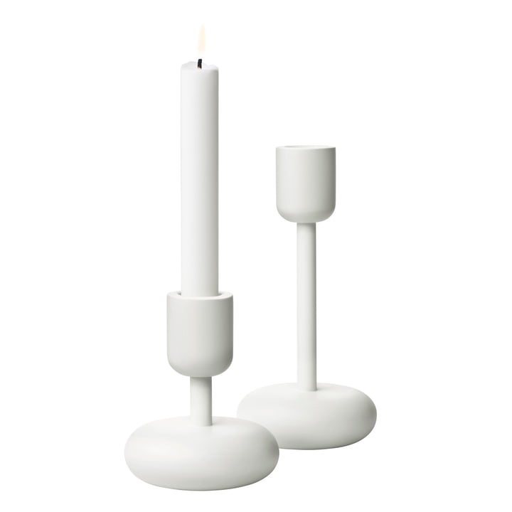 Iittala - Nappula Bougeoir 107 mm, blanc