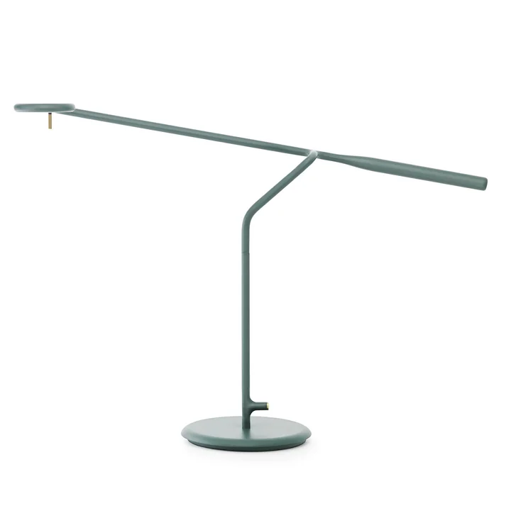 Lampe de table Flow de Normann Copenhagen en vert foncé