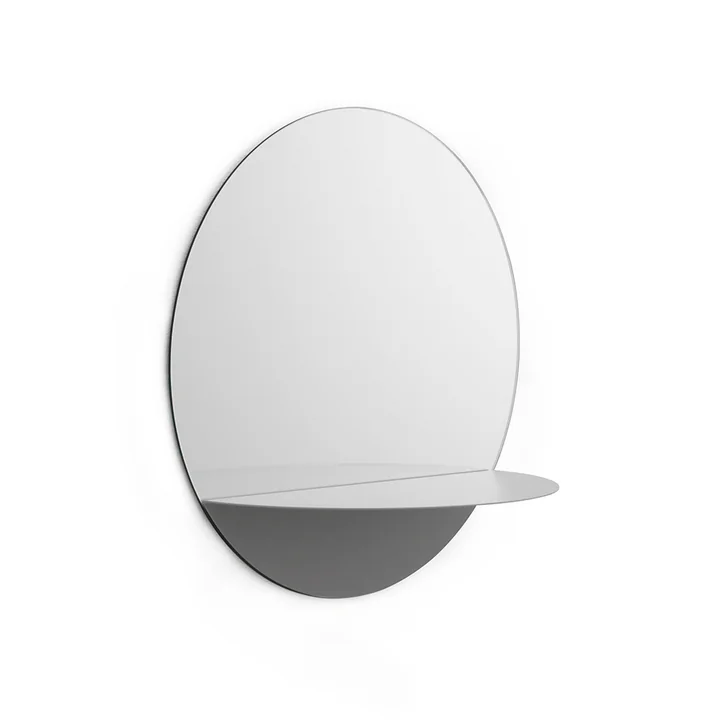 Horizon Miroir rond de Normann Copenhagen en gris