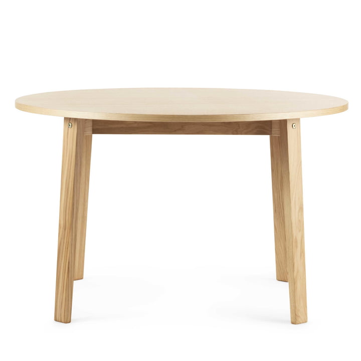 Table Slice bois Ø 120 cm par Normann Copenhagen en chêne