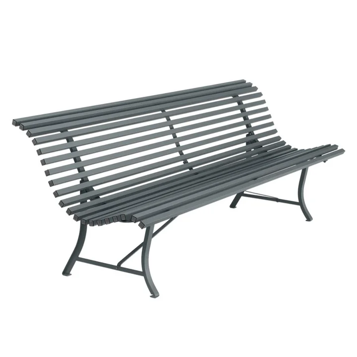 Louisiane Banc 200 cm de Fermob en gris orage