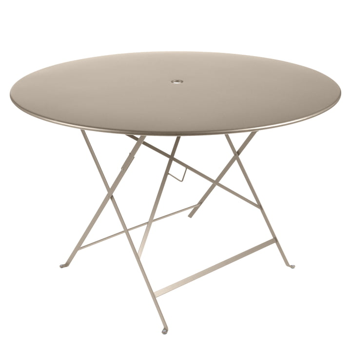 Bistro Table pliante Ø 117 cm de Fermob en muscade