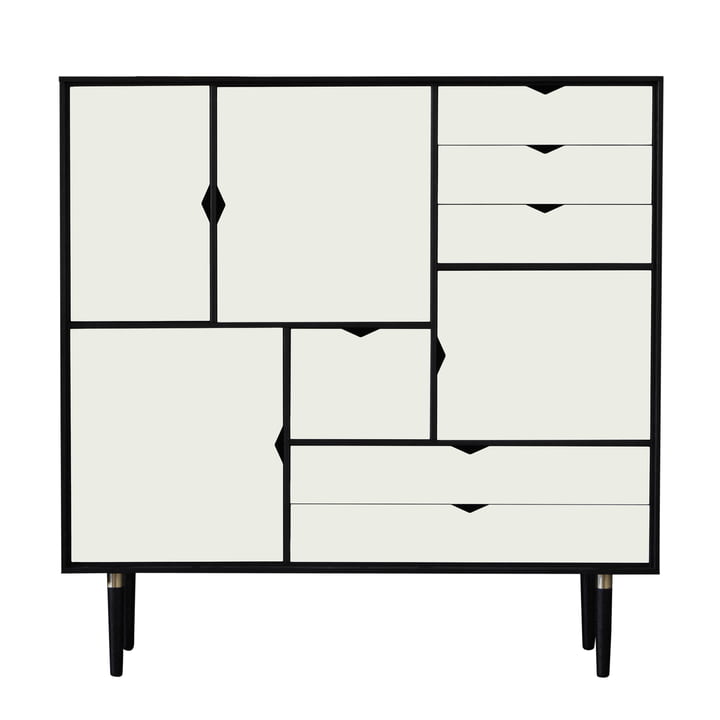 S3 Commode de Andersen Furniture en noyer huilé/ façades blanches