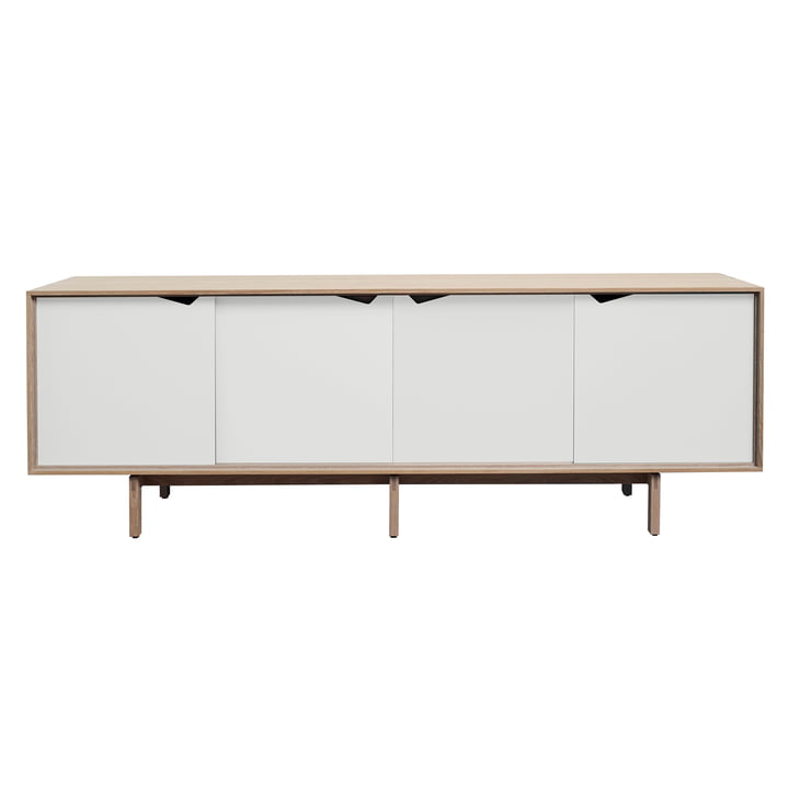 S1 Sideboard de Andersen Furniture en chêne savonné/ portes blanches