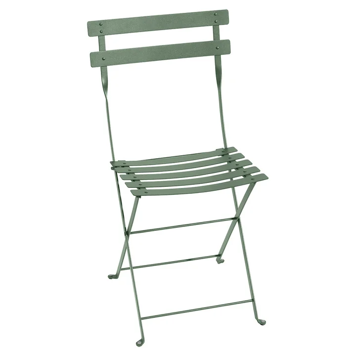 Bistro Chaise pliante en métal de Fermob in Cactus