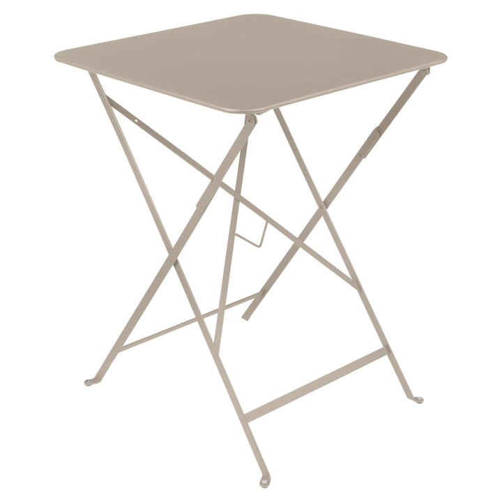 Bistro Table pliante 57 x 57 cm de Fermob en muscade