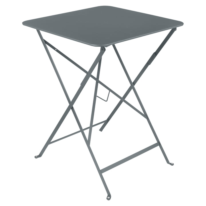 Bistro Table pliante 57 x 57 cm de Fermob en gris orage