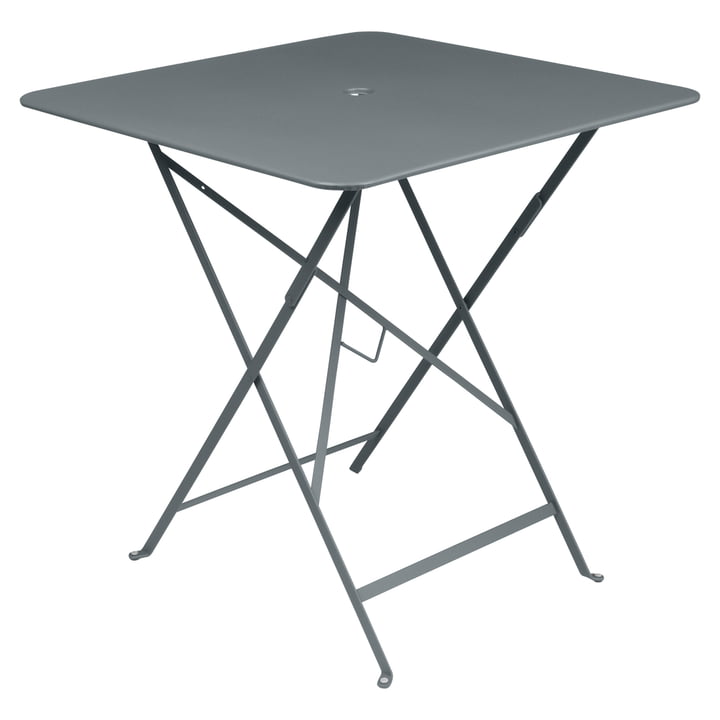Bistro Table pliante 71 x 71 cm de Fermob en gris orage