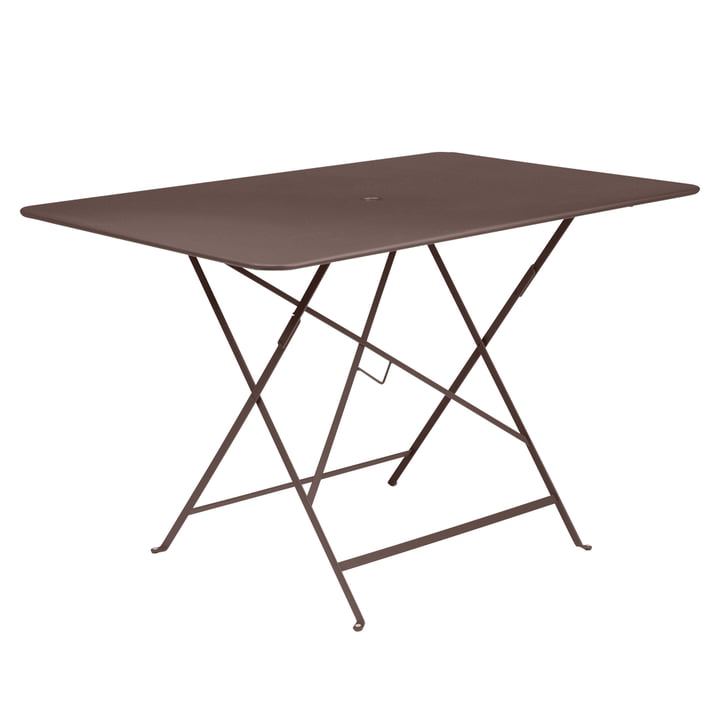 Bistro Table pliante 117 x 77 cm de Fermob en rouille