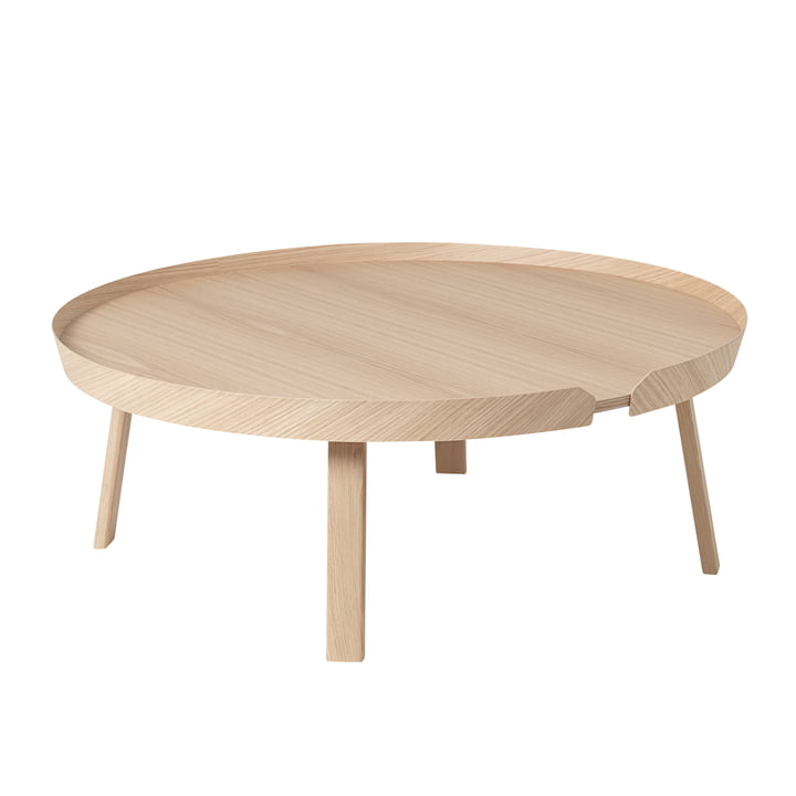 Around Table basse Ø 95 cm de Muuto en chêne