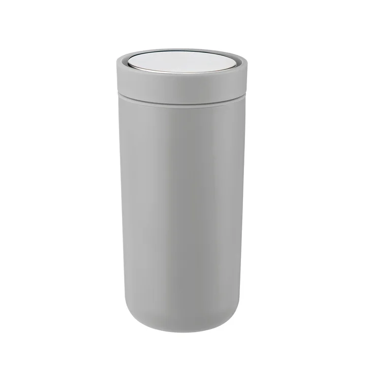 To Go Click 0,4 l de Stelton en gris clair mat