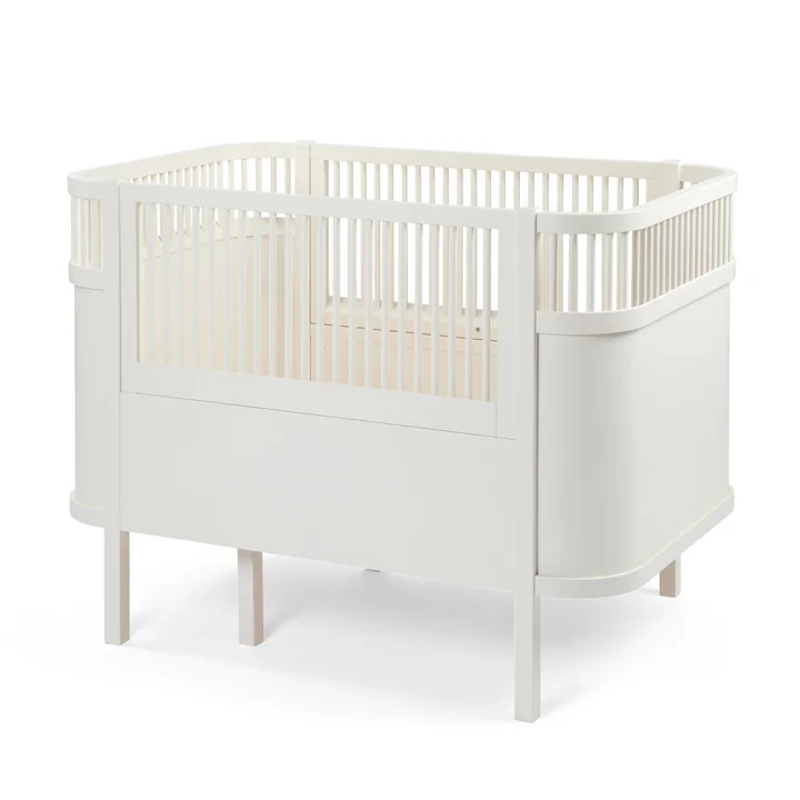 Le lit Sebra Baby & Junior en blanc