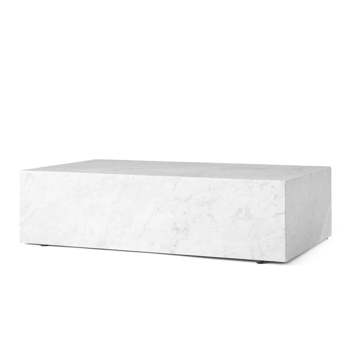 Plinth Table basse de Audo en blanc