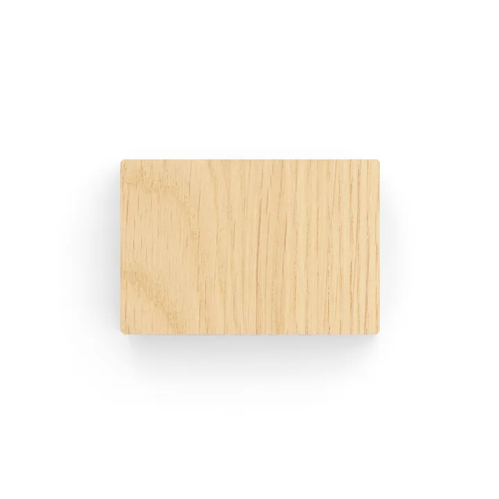 Support central de rideau Ready Made pour dispositif de suspension Kvadrat en chêne (100)