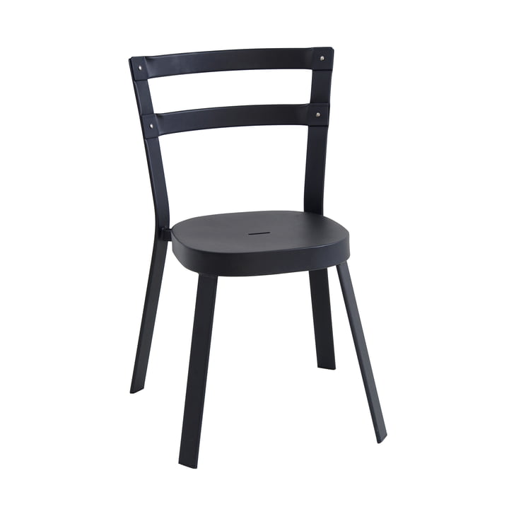 Chaise Thor d'Emu en noir