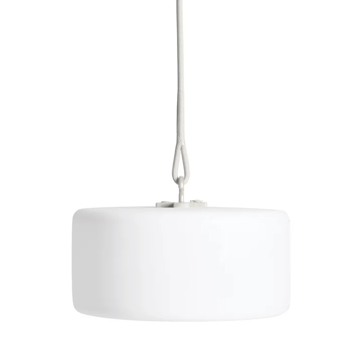 Thierry le Swinger Outdoor LED de Fatboy en gris clair