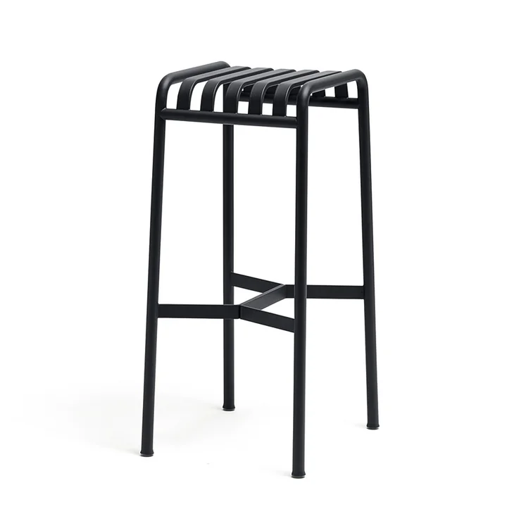 Palissade Tabouret de bar de HAY in Anthracite