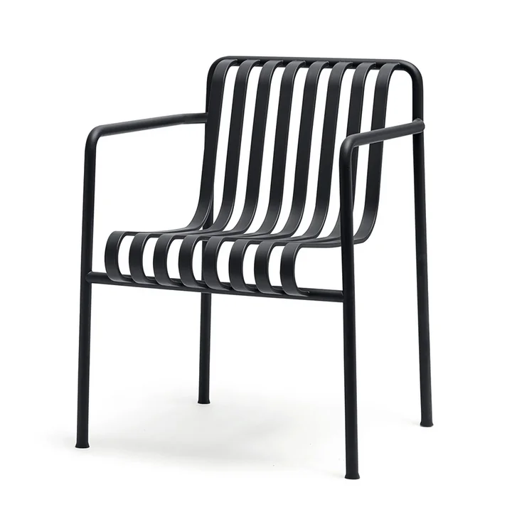 Le Palissade Dining Armchair de HAY en anthracite