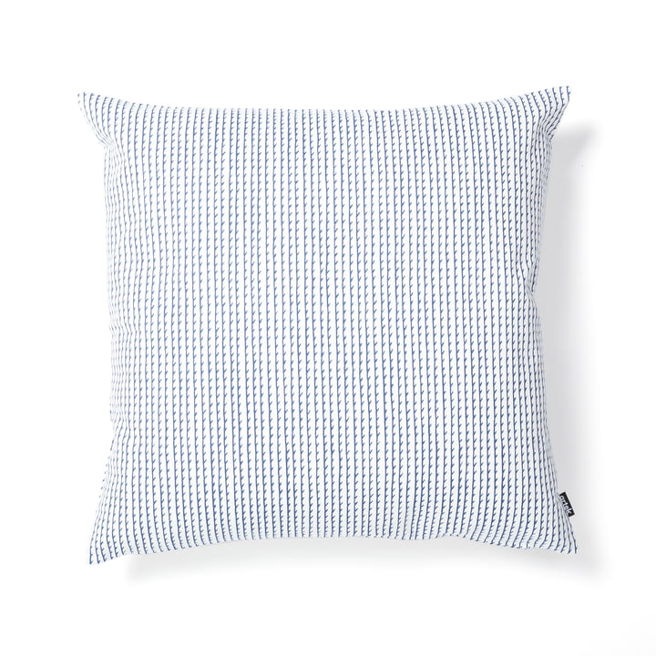 Rivi Taie d'oreiller 50 x 50 cm de Artek en blanc / bleu