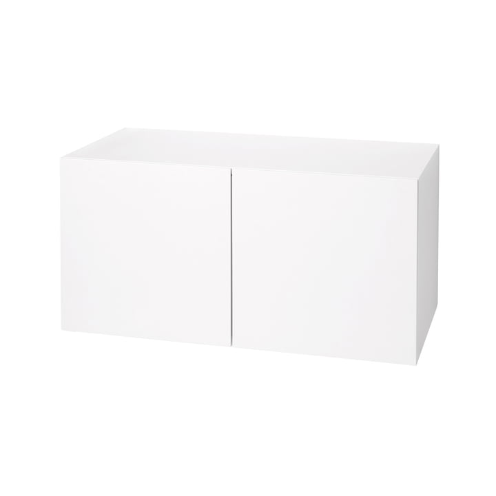 Coffre/banc Urban 1070 de Schönbuch en blanc neige (RAL 9016)
