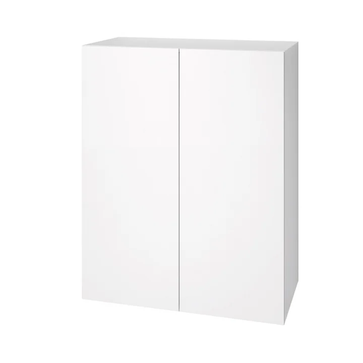Commode Urban 1071 (80 cm/2 portes) de Schönbuch en blanc neige (RAL 9016)