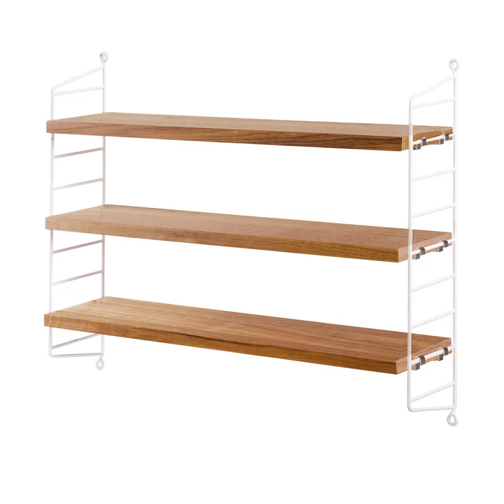 String -étagère murale avec échelles filigranes