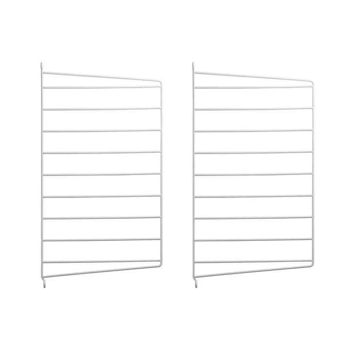 Échelle murale pour String étagère 50 x 30 cm de String en blanc (pack de 2)