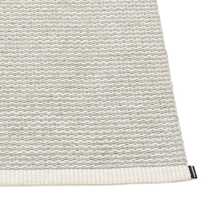 Mono tapis de Pappelina en Gris Fossile / Gris Chaud