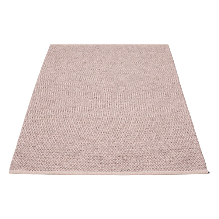 Pappelina - Svea tapis, 140 x 220 cm, lilas métallique / rose pâle