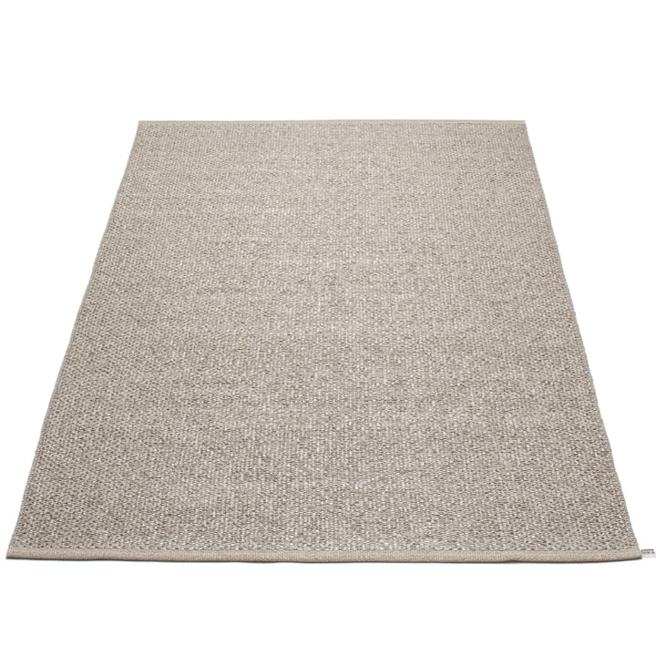 Pappelina - Tapis Svea, 180 x 260 cm, mud metallic / mud