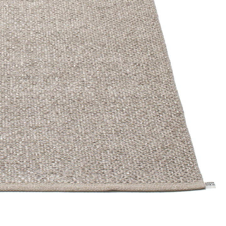 Pappelina - Svea tapis, mud metallic / mud