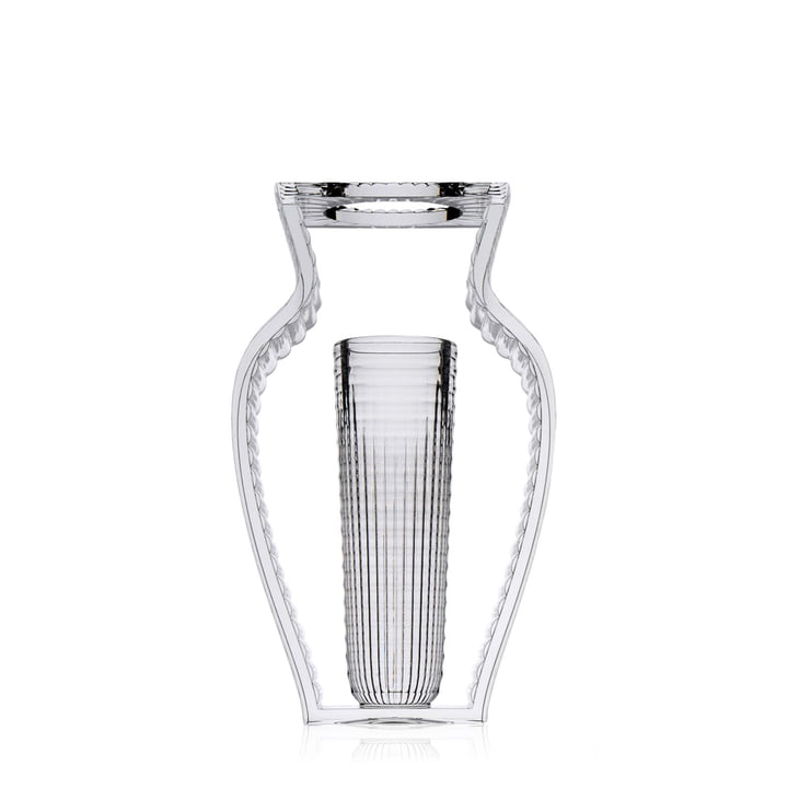 Vase I Shine de Kartell en transparent