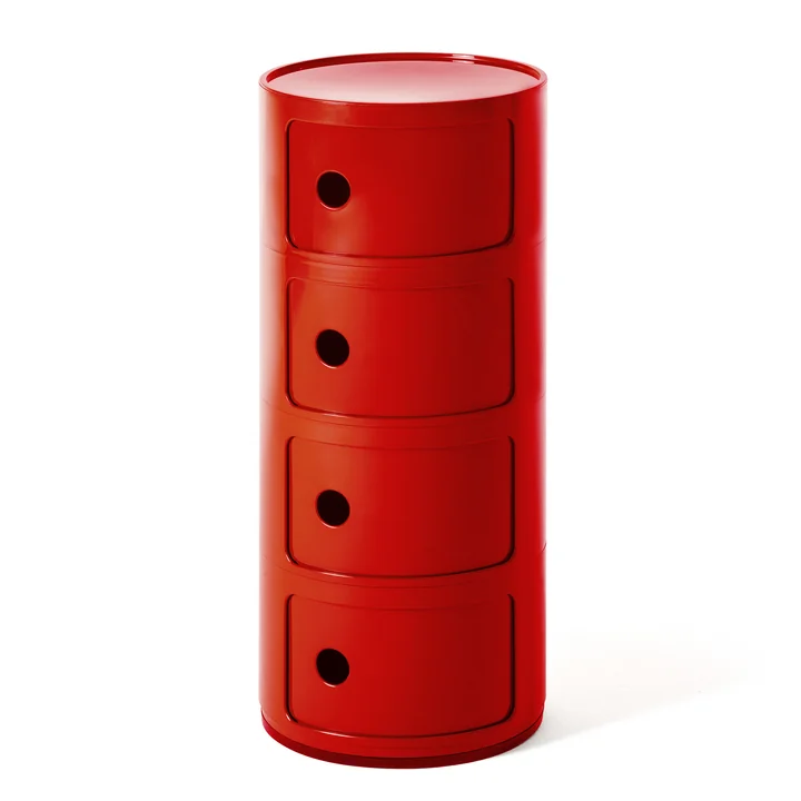 Componibili 4985 de Kartell en rouge