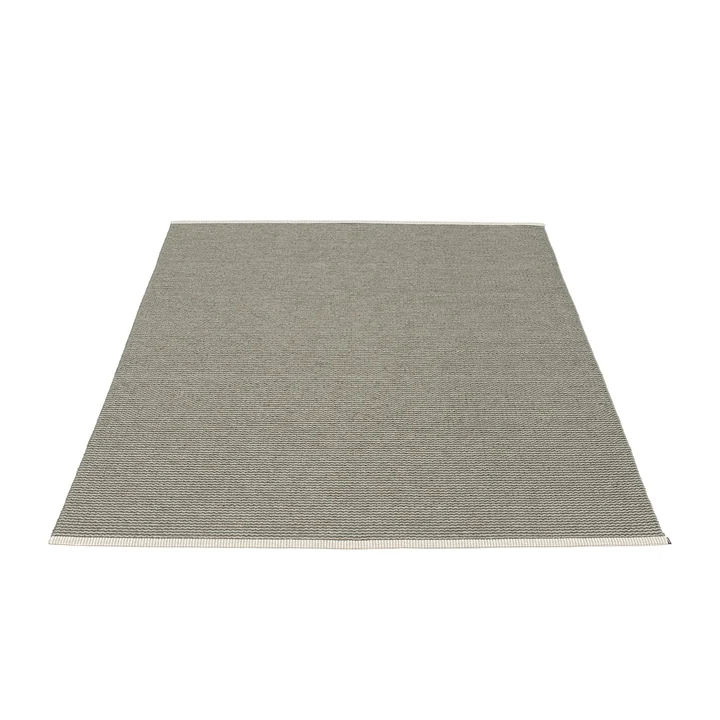 Mono tapis de 140 x 200 cm Pappelina en Charbon de bois / Gris chaud