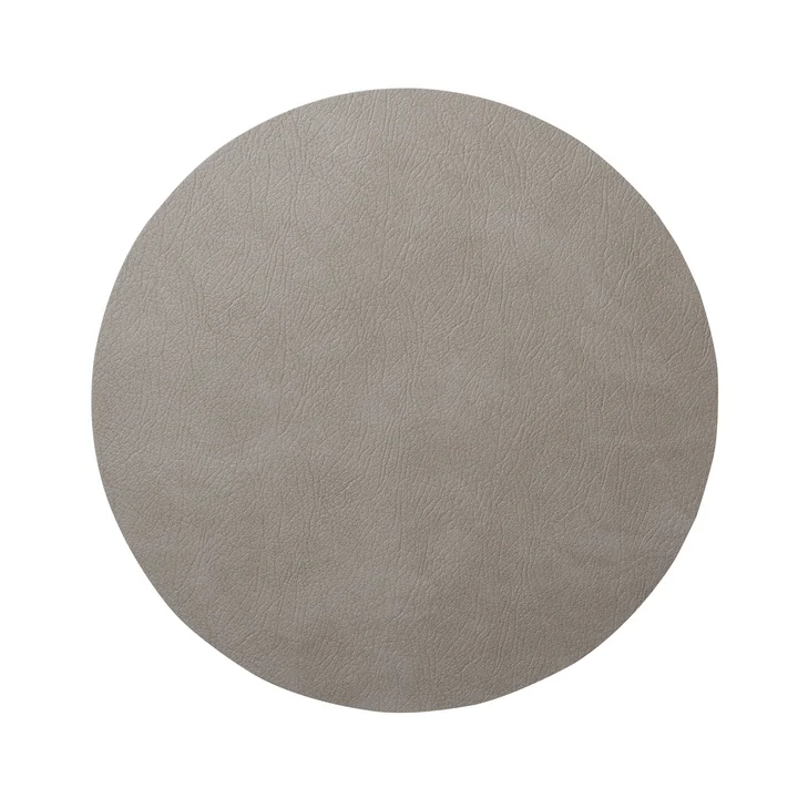 Hot Mat Circle M Tapis de table Ø 30 cm par Lind DNA en taureau Gris clair (3 mm)