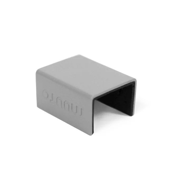 Die Muuto - Agrafes pour " Stacked " Système d'étagères, gris clair (set de 5)