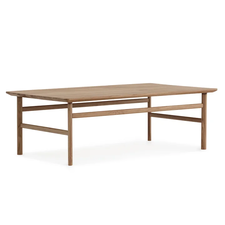 Table basse Grow 120 x 70 cm de Normann Copenhagen en chêne