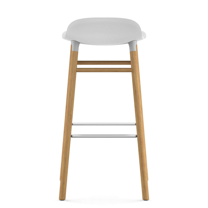 Le tabouret de bar Form 75 cm de Normann Copenhagen en chêne blanc